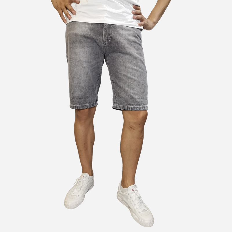 Men's Plus Size Casual Stretch Denim Shorts
