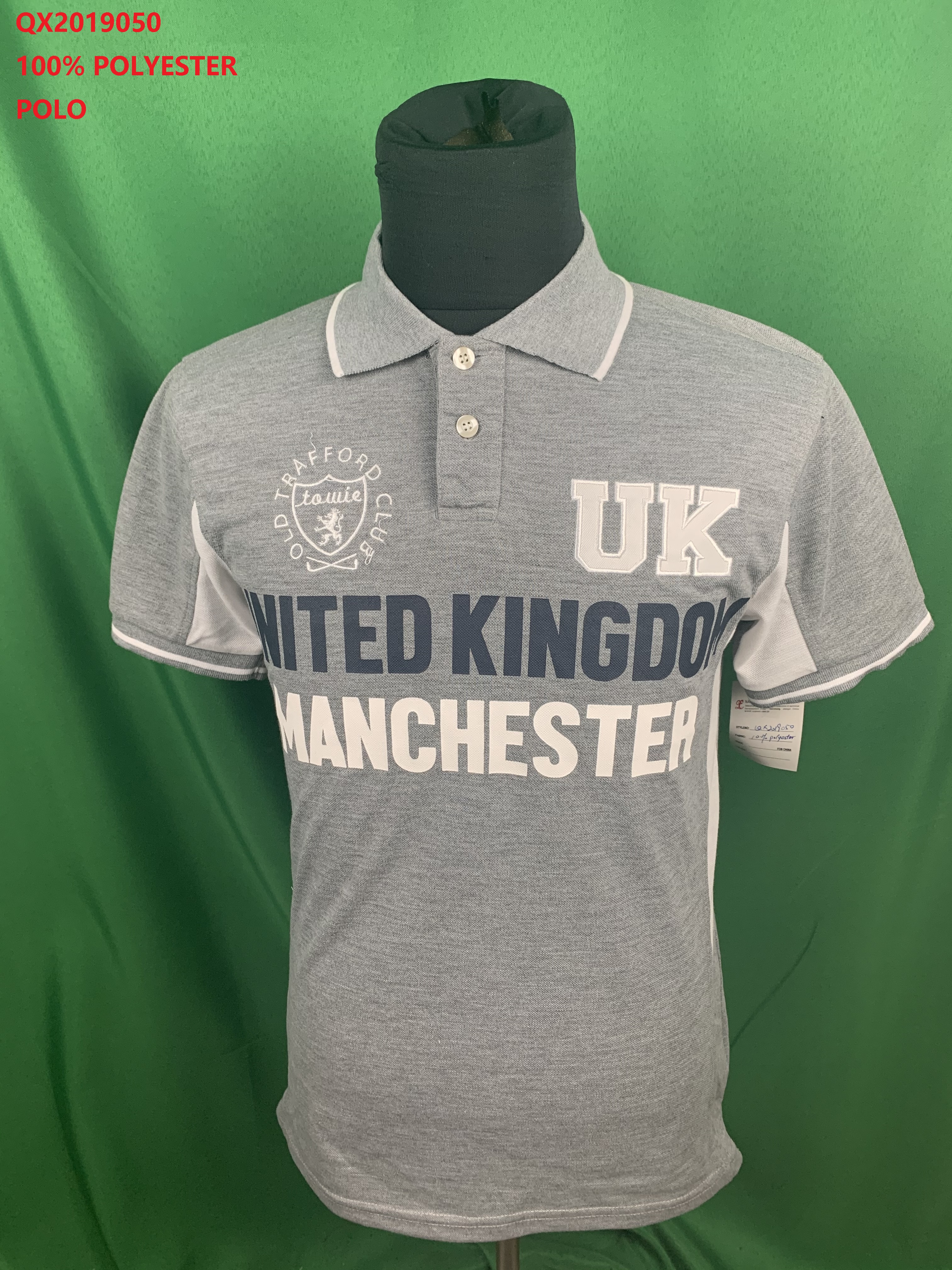 100% Polyester Polo Shirt