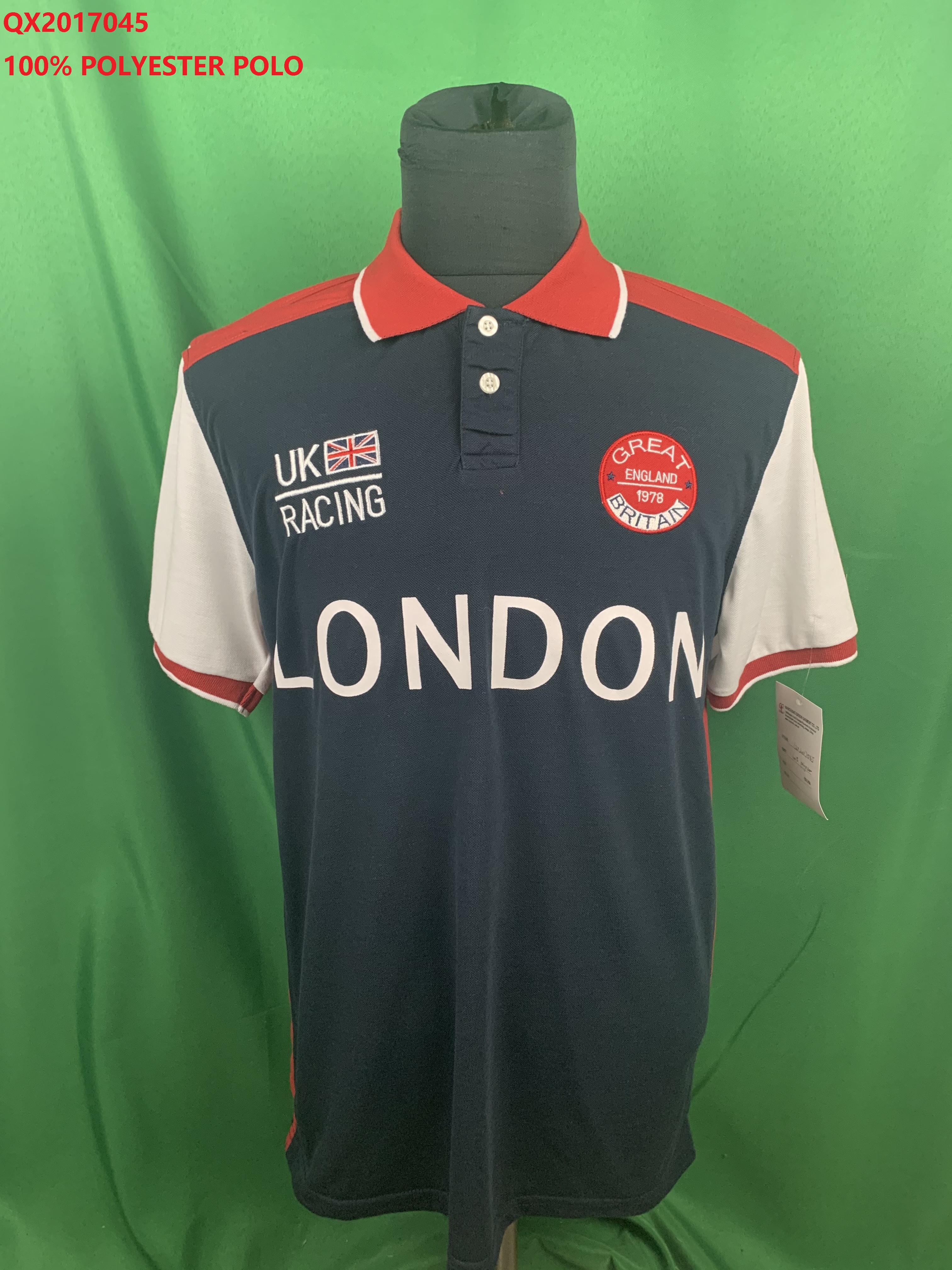 100% Polyester Polo Shirt