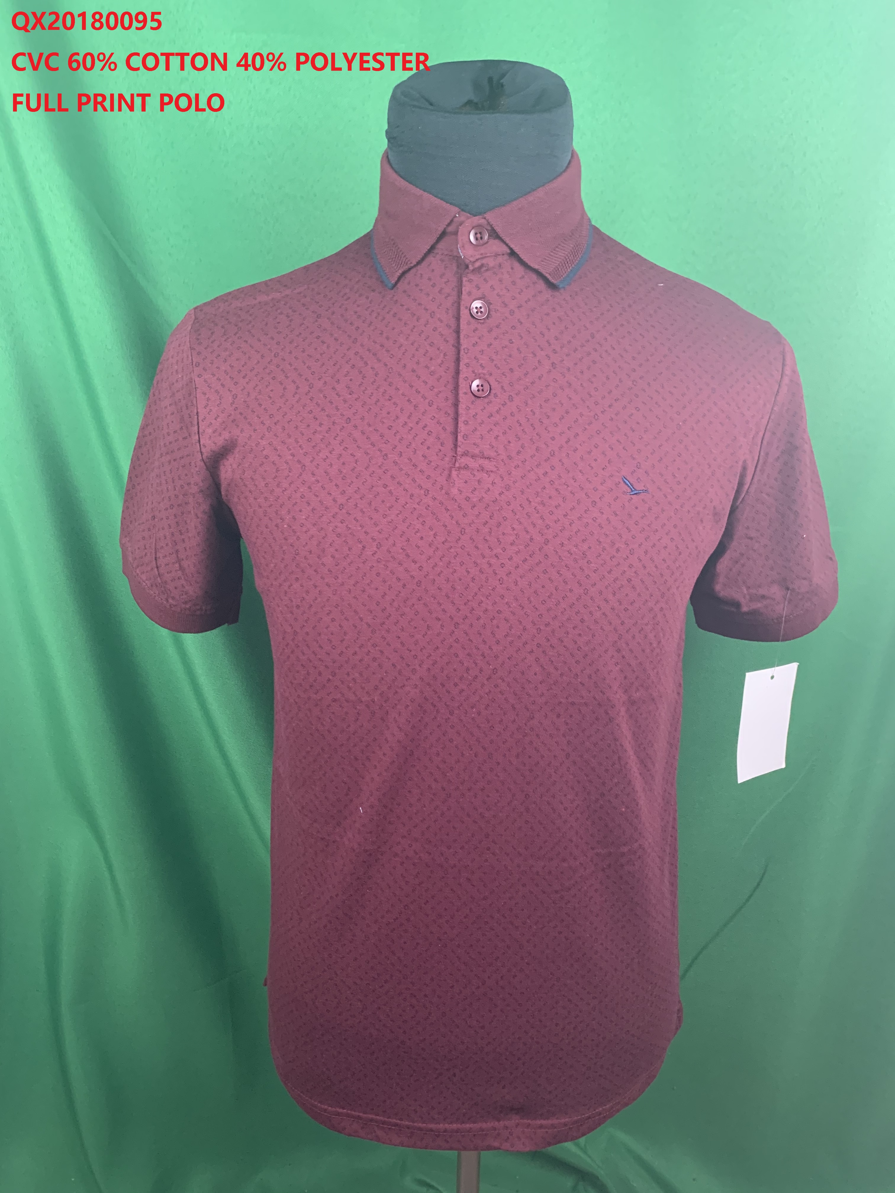 CVC Full Print Polo Shirt