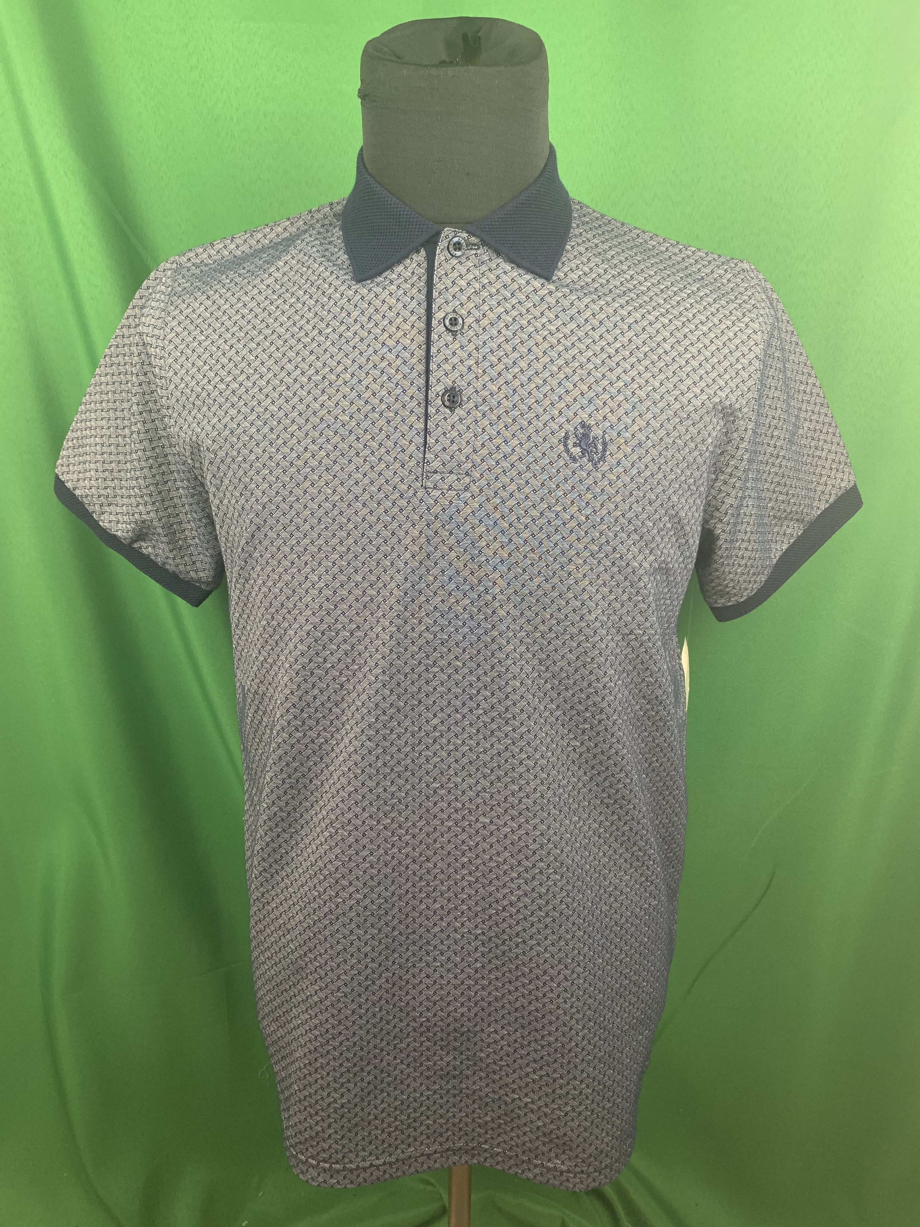 100% Cotton Jacquard Polo Shirt