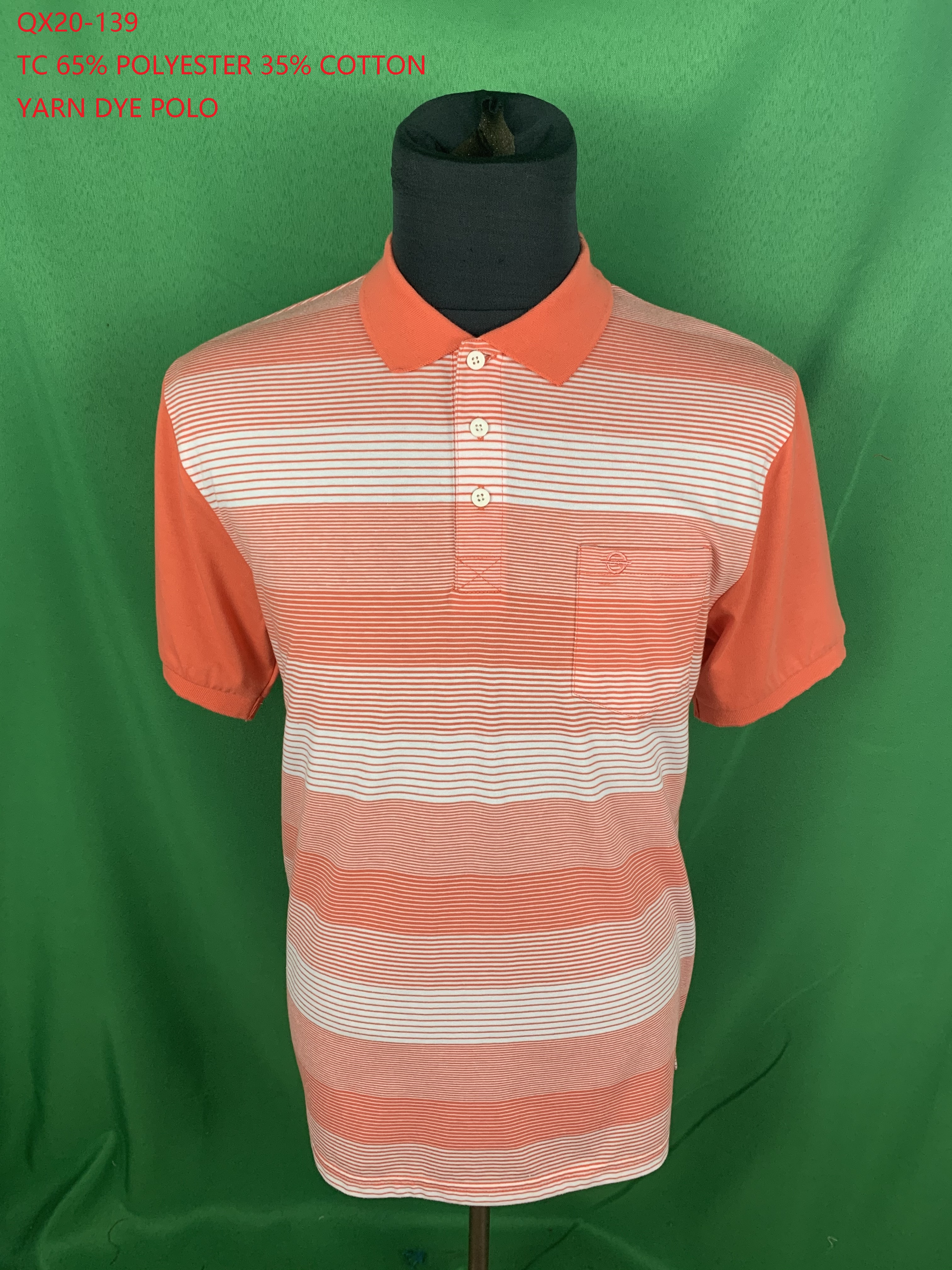 TC Yarn Dye Polo Shirt