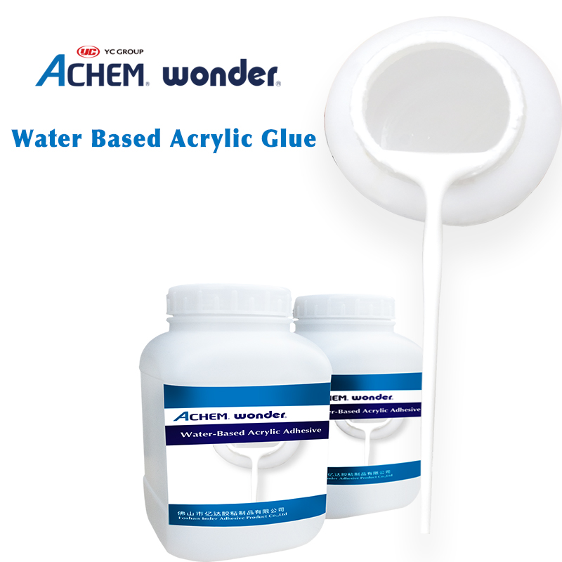 Water Based Acrylic Glue for Tapes and Labels