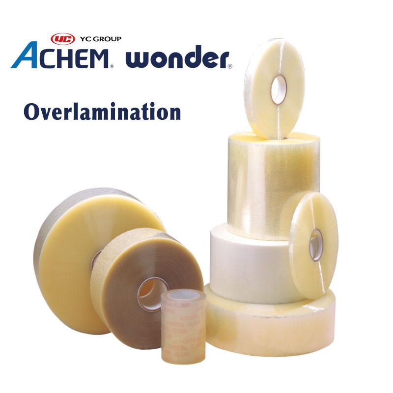 Overlamination Tape for Surface Gloss and Label Protection