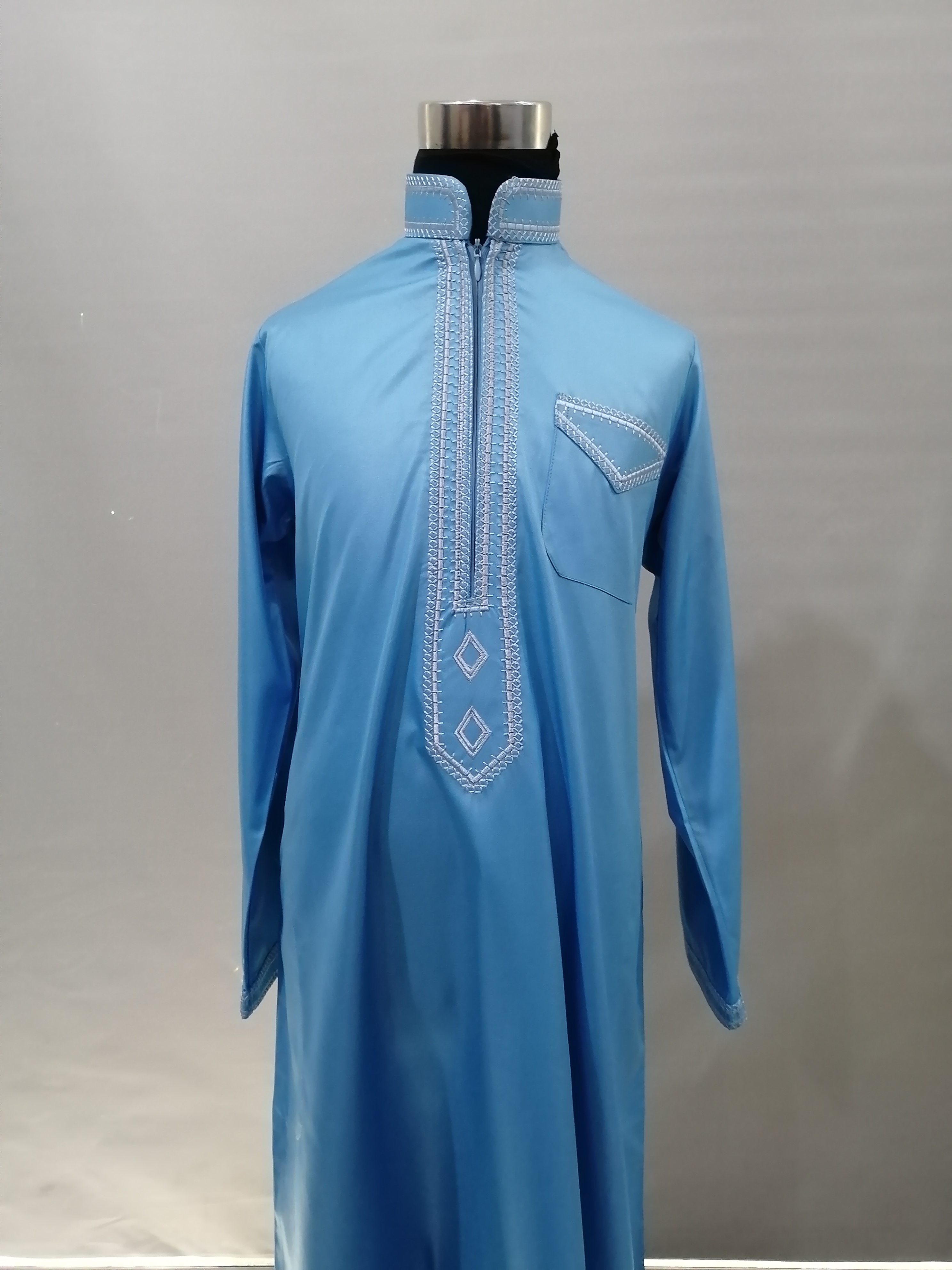 2-Piece African Robe and Pant Set