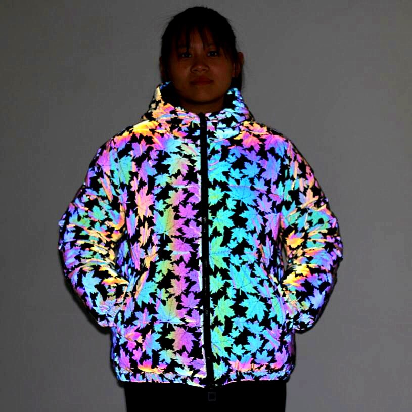 Men's Reflective Bubble Jacket