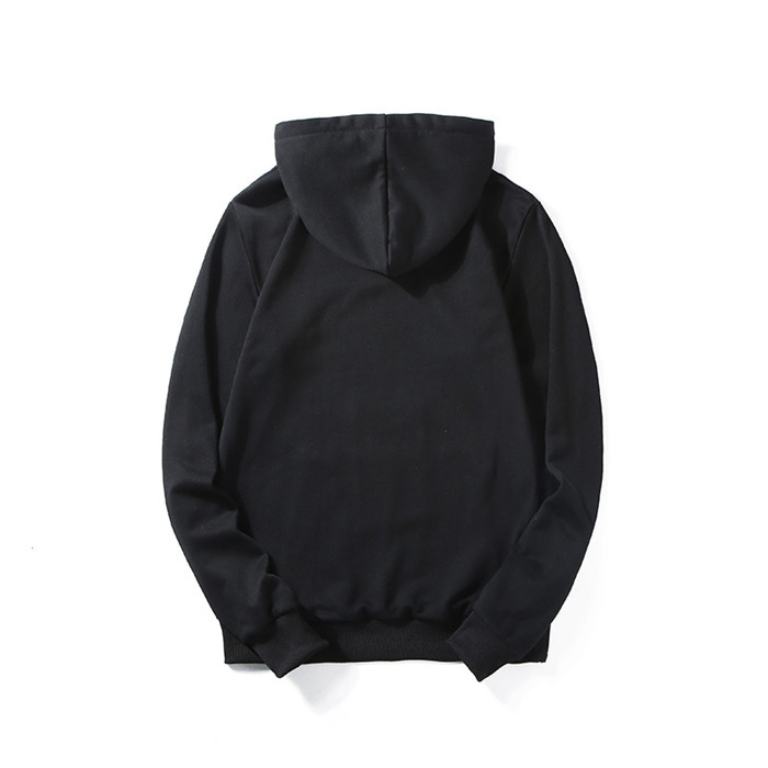 Custom Private Logo High-Quality Streetwear Hiphop Casual Men's Blank Pullover Hoodies