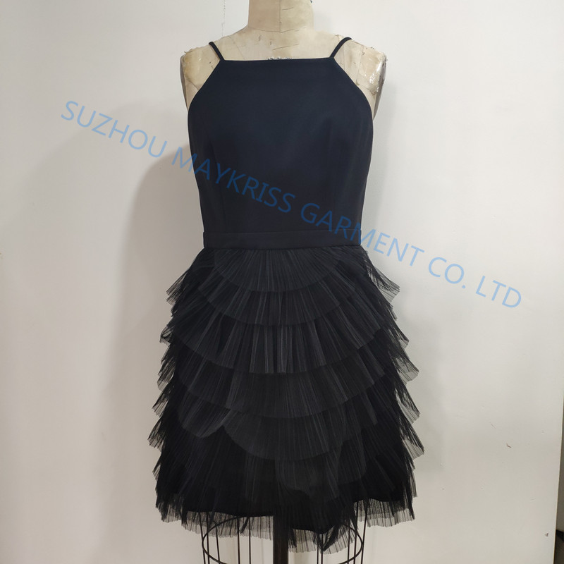 Women's Sexy Strapless Cake Dress