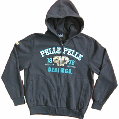 Men's Jacket with Patch Pockets and Zipper