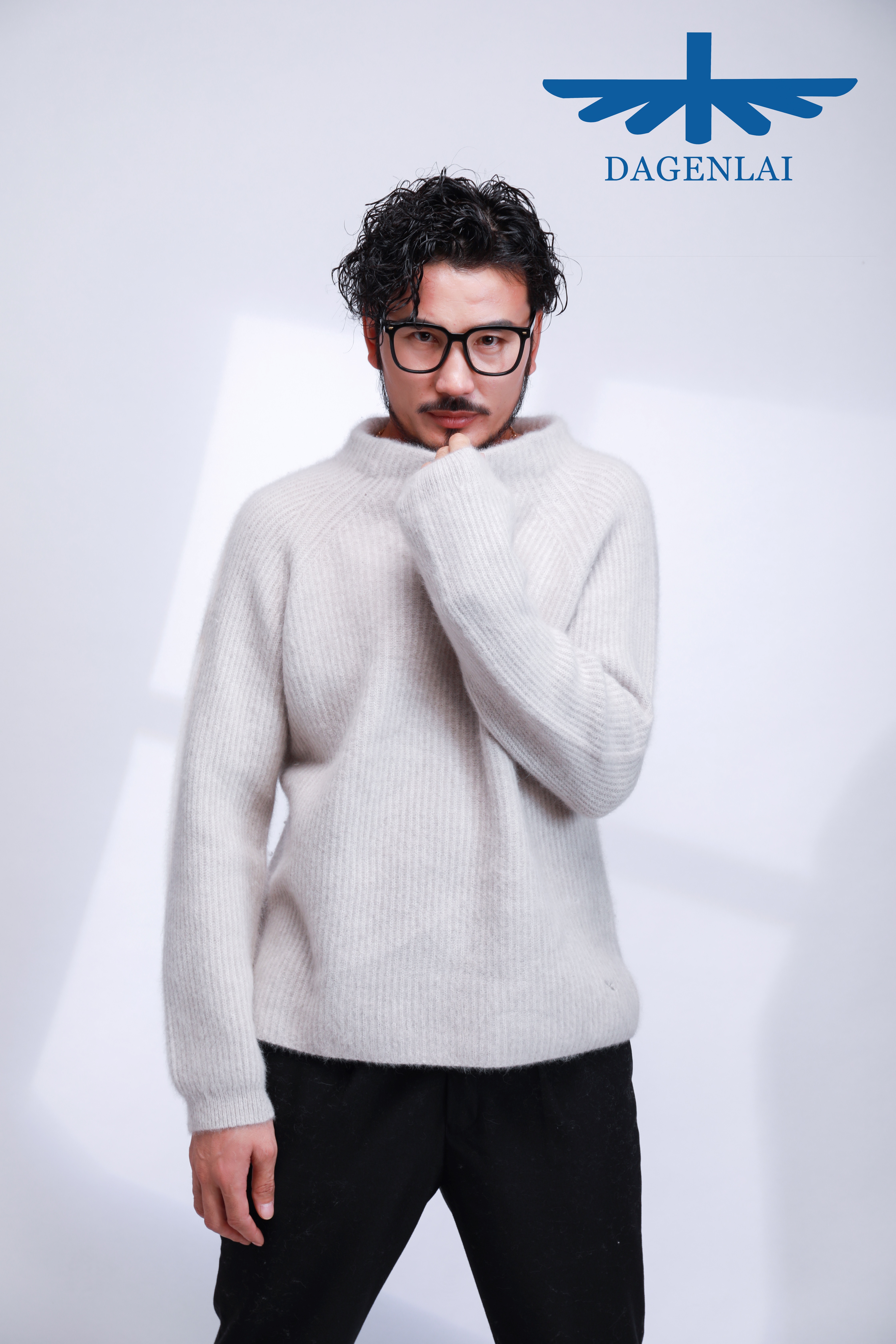 Men's Cashmere Fleece Pullover Sweater