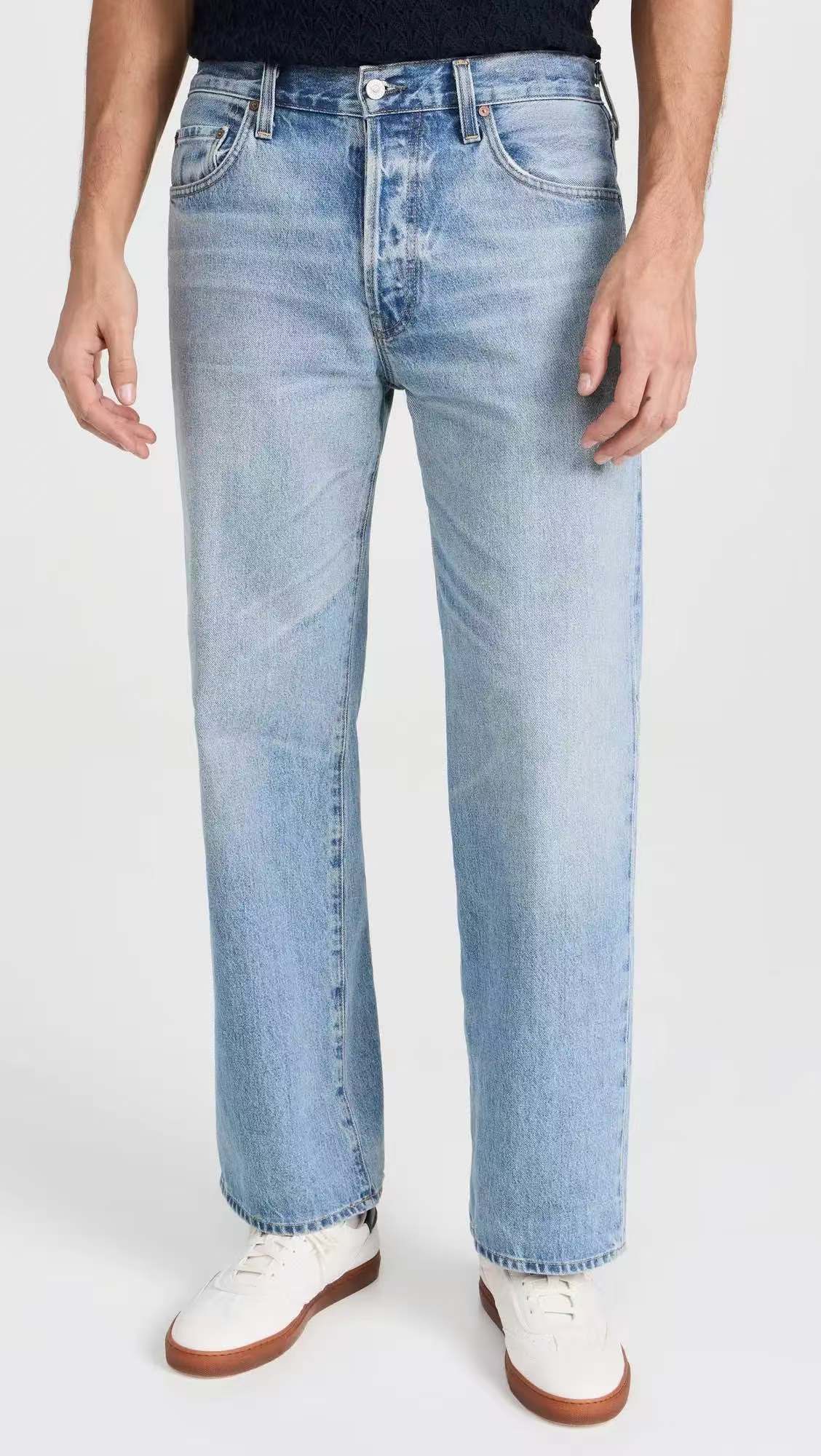 Diverse Style Jeans with Various Fabric Options