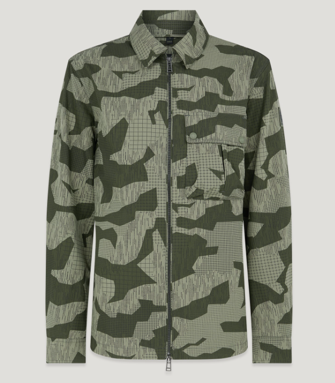 Men's camouflage casual light jacket
