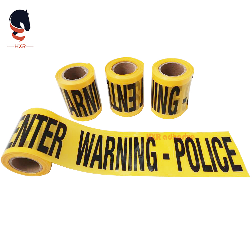 Non-Adhesive PE Barricade Caution Warning Tape