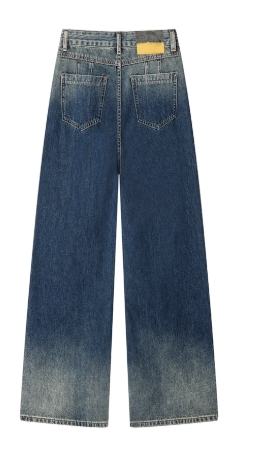 Men's Vintage Blue Minimalist Jeans