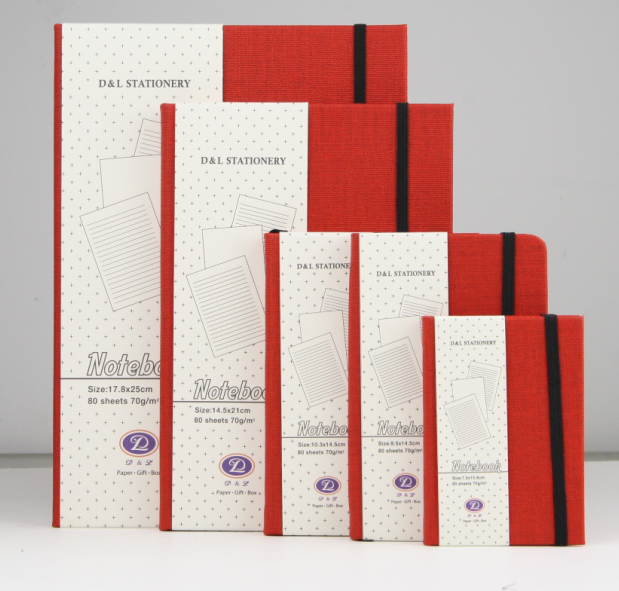 Hardcover Notebook with Gold Gilding