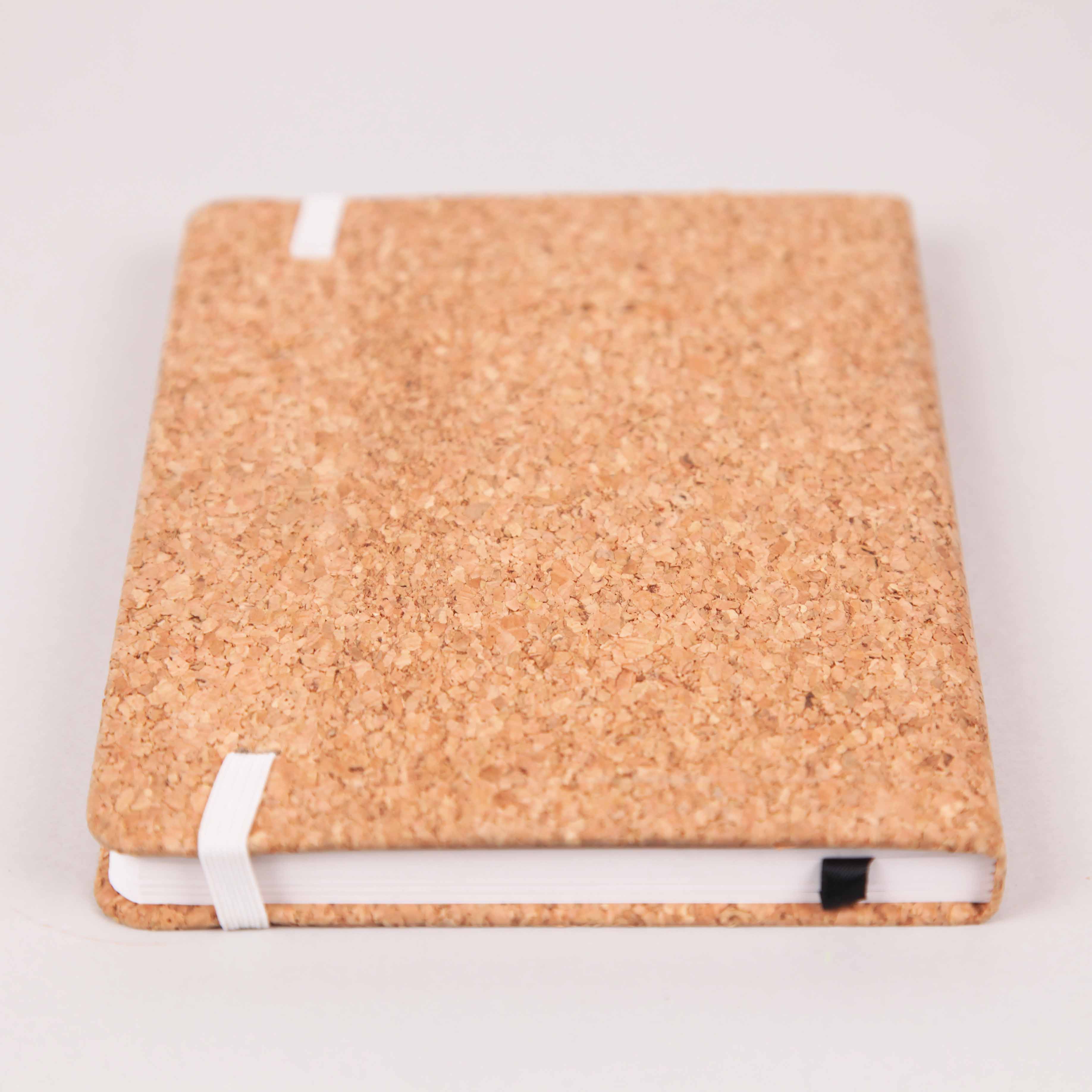 Cork Cover Notebook with Antique and Natural Finish