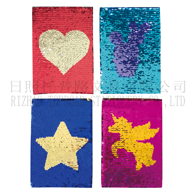 Luminous Magic Sequin Notebook