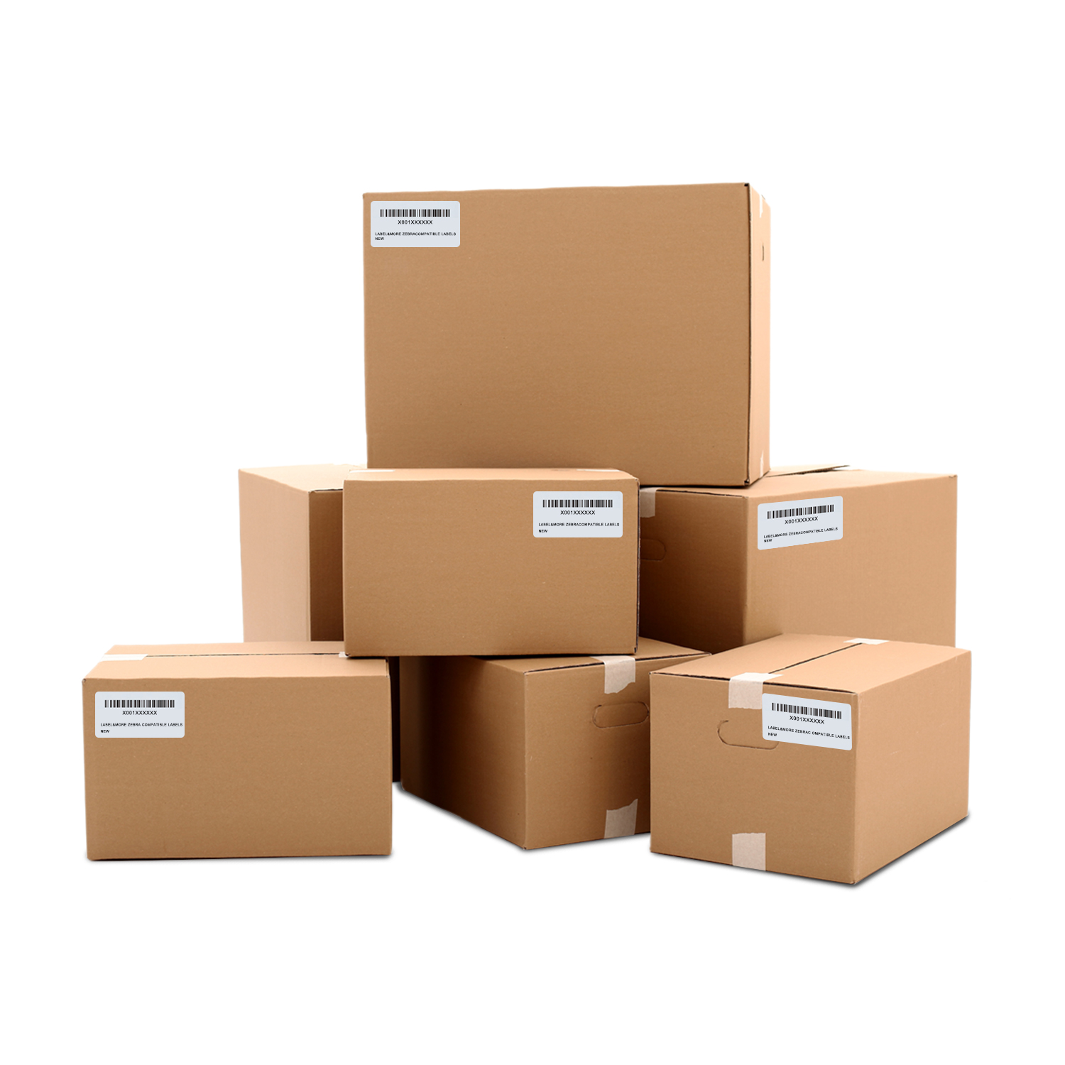 Zebra Compatible Direct Thermal Shipping Labels, 210x100mm, Waterproof, Oilproof