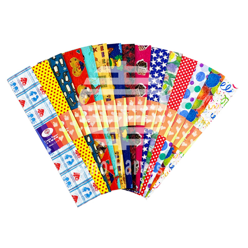 Special Crepe Paper for Handicraft and Gift Packing