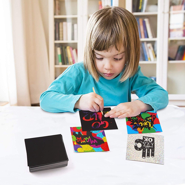 Scratch Art Paper Set