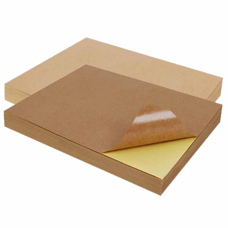 Matte, Color, and Kraft Sticker Paper for Various Printing Needs