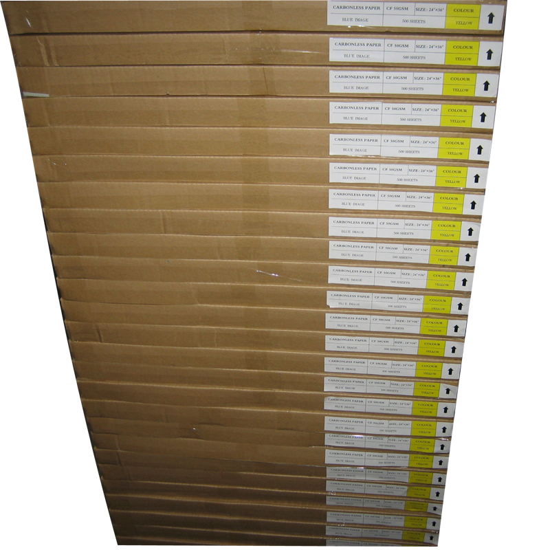 Carbonless Copy Paper (NCR Paper) in Sheets