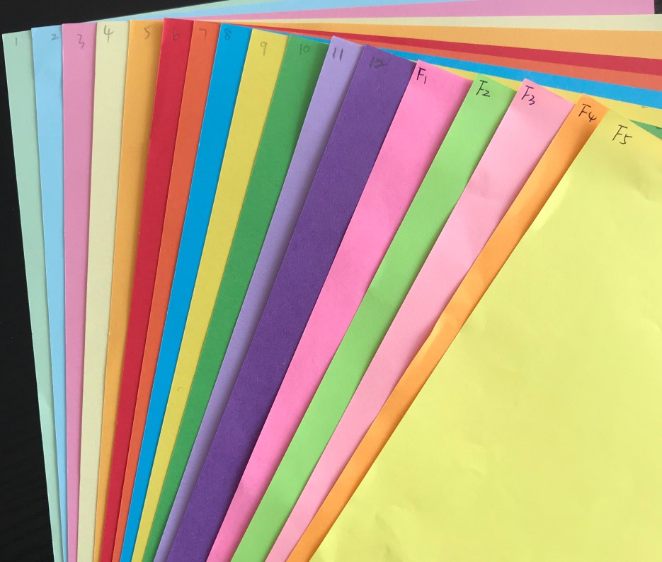 A4 Color Cardboard Paper