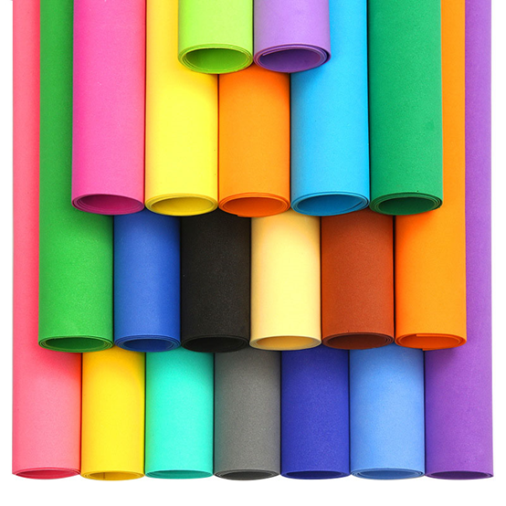 Color EVA Foam Rolls and Sheets