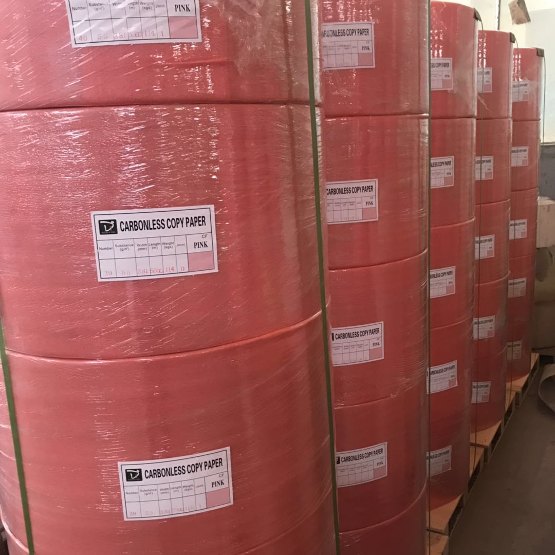 Carbonless NCR Paper Jumbo Roll