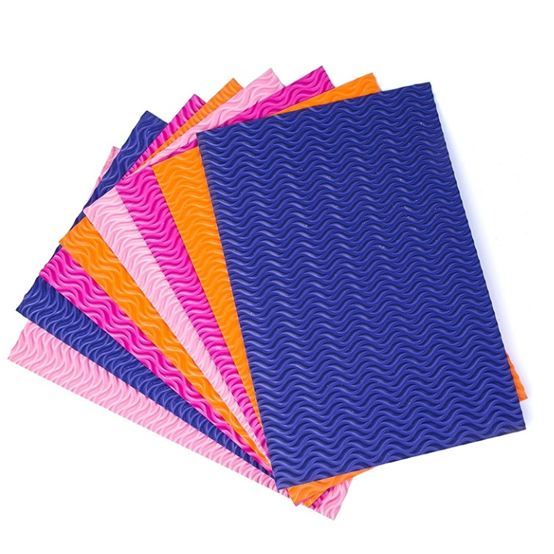 Wave EVA Foam, Glitter EVA Sheet