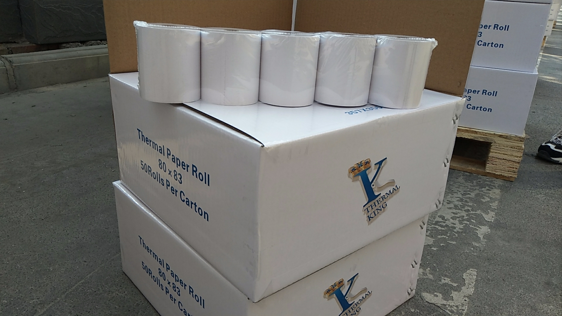 Thermal Paper Rolls and Tags