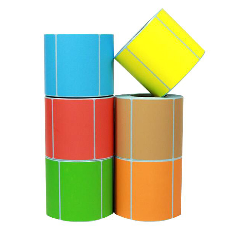 Thermal Label Paper Rolls for Barcodes and Self-Adhesive Stickers