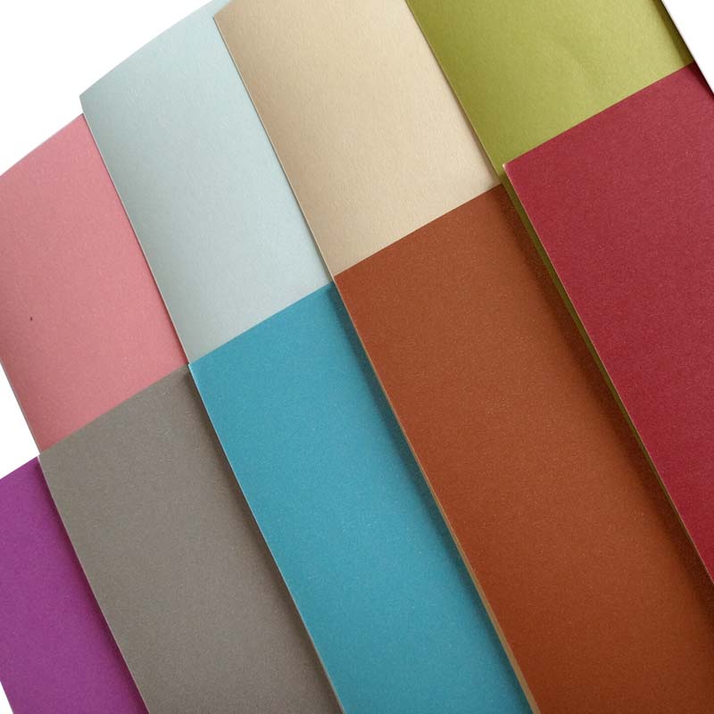 Pearlescent Metallic Paper for Wrapping, Crafts, and Stationery