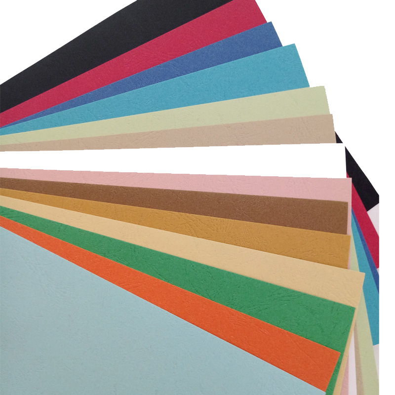 A4 Leather Grain Paper Binding Cover for Crafts and Gifts