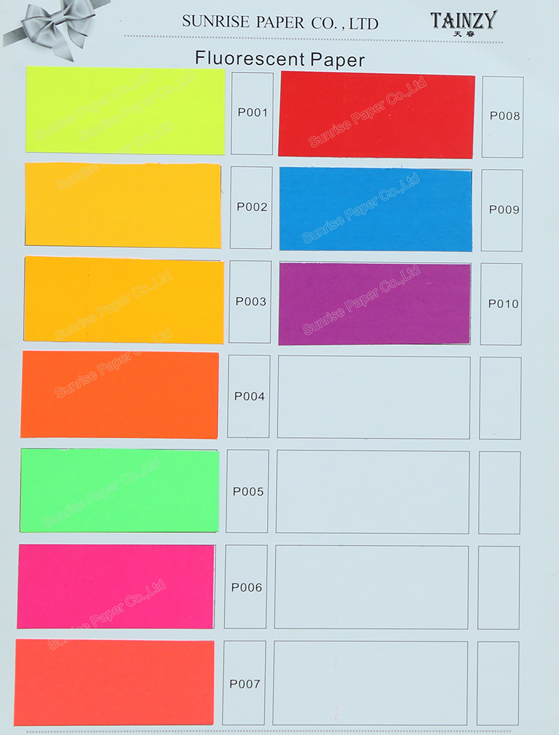 Fluorescent Paper