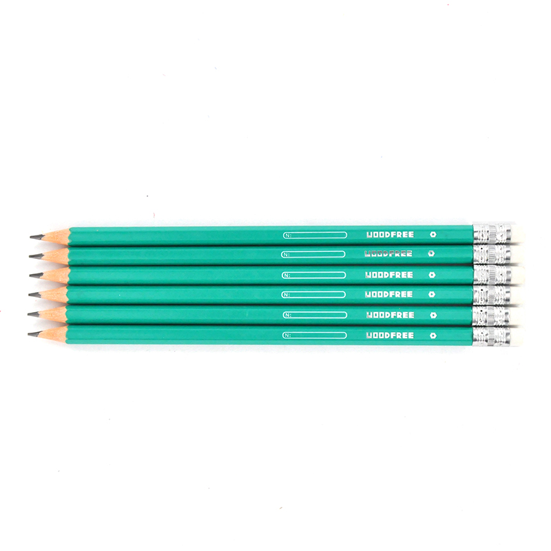 Plastic HB No. 2 Graphite Pencils for Office and School
