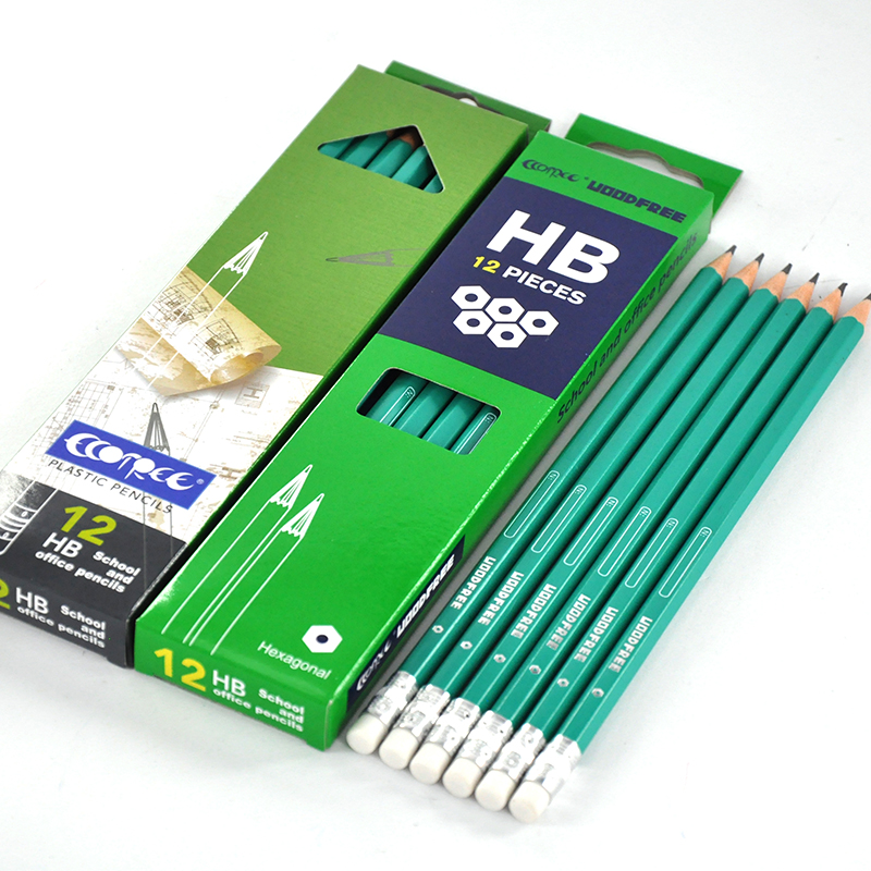 Wood-free and plastic pencils