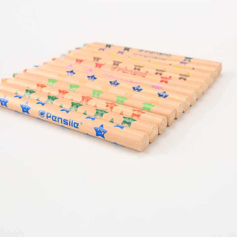 Rainbow Color Pencil with Cedar Wood