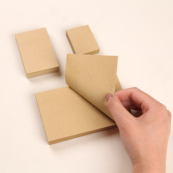 Kraft Paper Sticky Notes