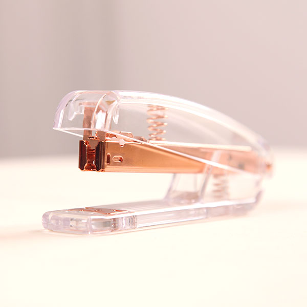 Rose Gold Acrylic Stapler