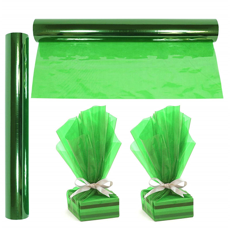 Customizable Food Grade Colored Cellophane Gift Wrapping Sheets