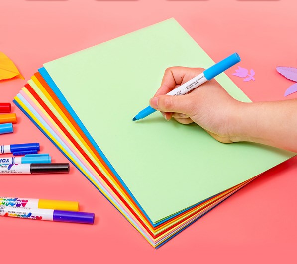 Colored A4 Copy Paper for DIY Art Crafts