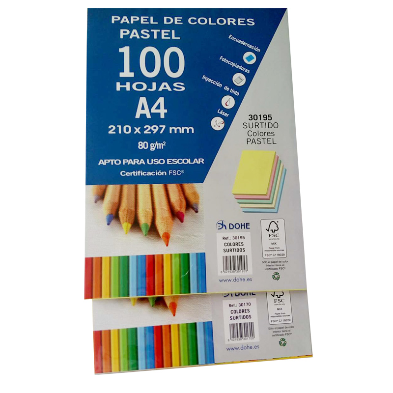 DoubleTree Color Offset Printing Copy Paper 70gsm 80gsm
