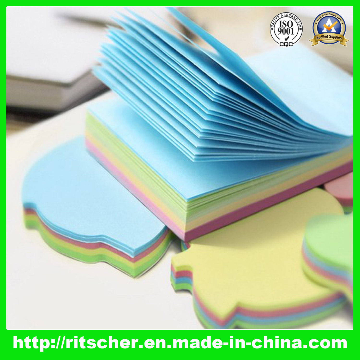 Alien-shaped sticky notes