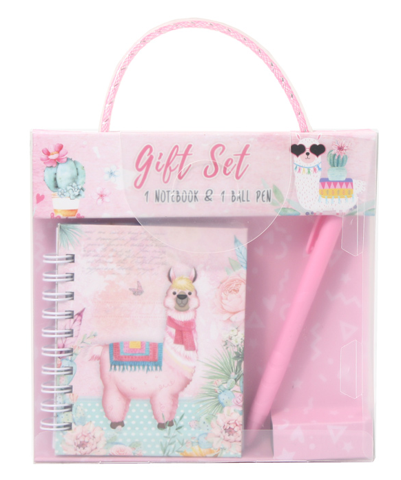 Mini Notebook Gift Set with Ballpoint Pen