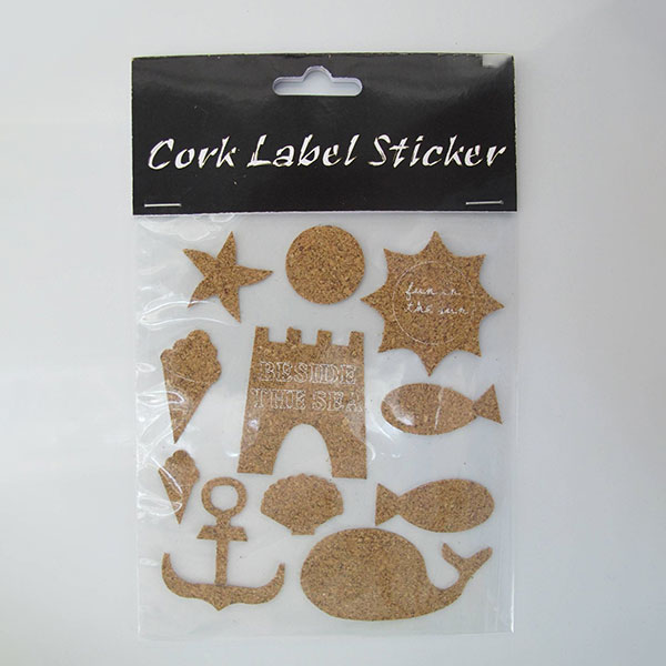 Round Cork Stickers with Printing, Labels, and Tags