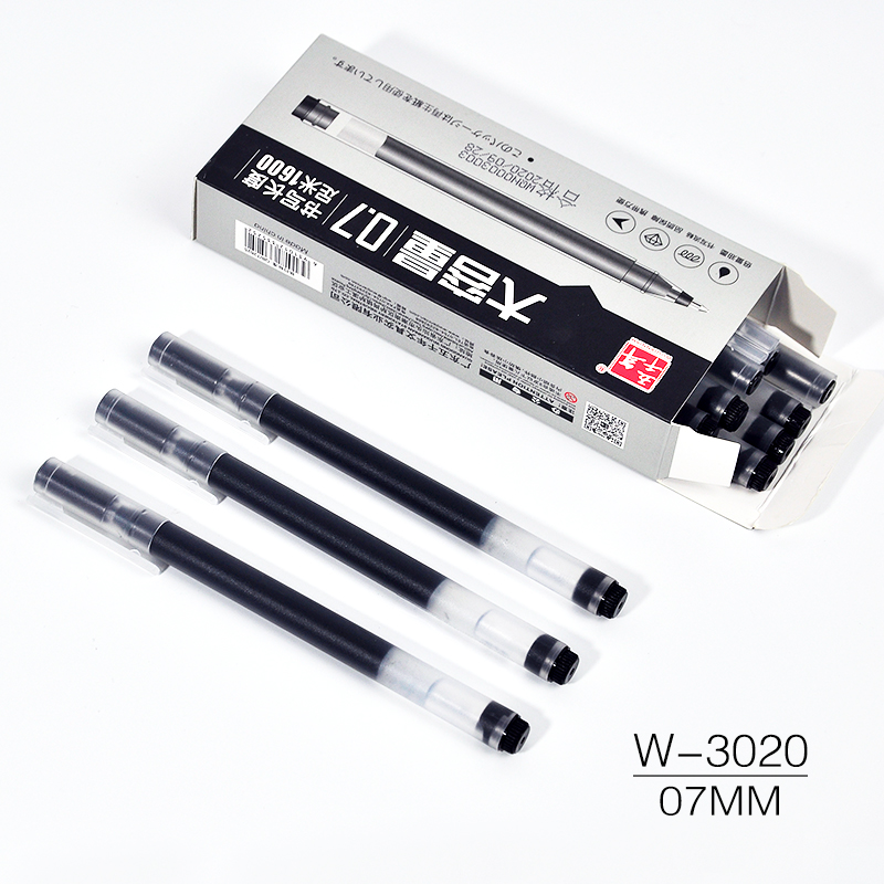 0.7mm Big Capacity Gel Ink Pen with Titanium Steel Tip