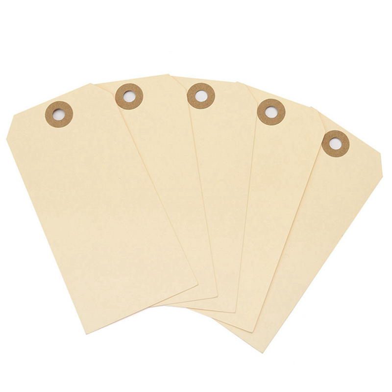 Kraft Manila Paper Tags with Eyelet