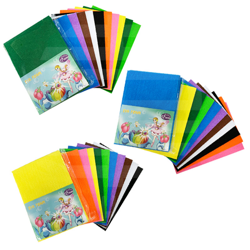 EVA Foam Sheets for Handicrafts - Various Sizes and Colors