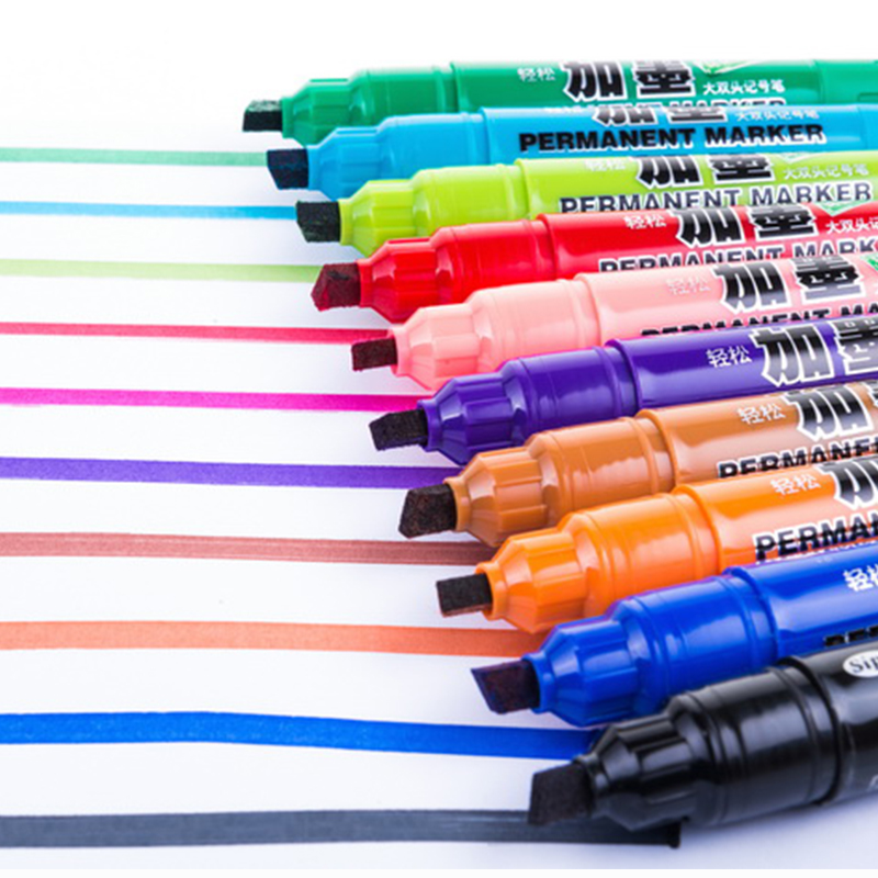 Double Head Refillable Marker SM392